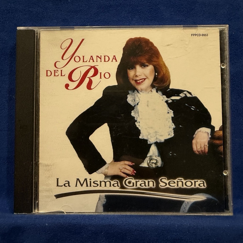 Yolanda Del Rio CD La Misma Gran Senora (2000) EX 10 Songs Latin FREE Shipping